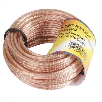 Hama 00205142 Cable de audio 10 m Transparente