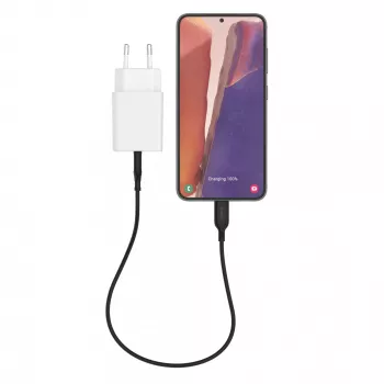 mophie essentials 20W USB-C PD Fuente de alimentación universal Blanca Carga rápida por CA Interior