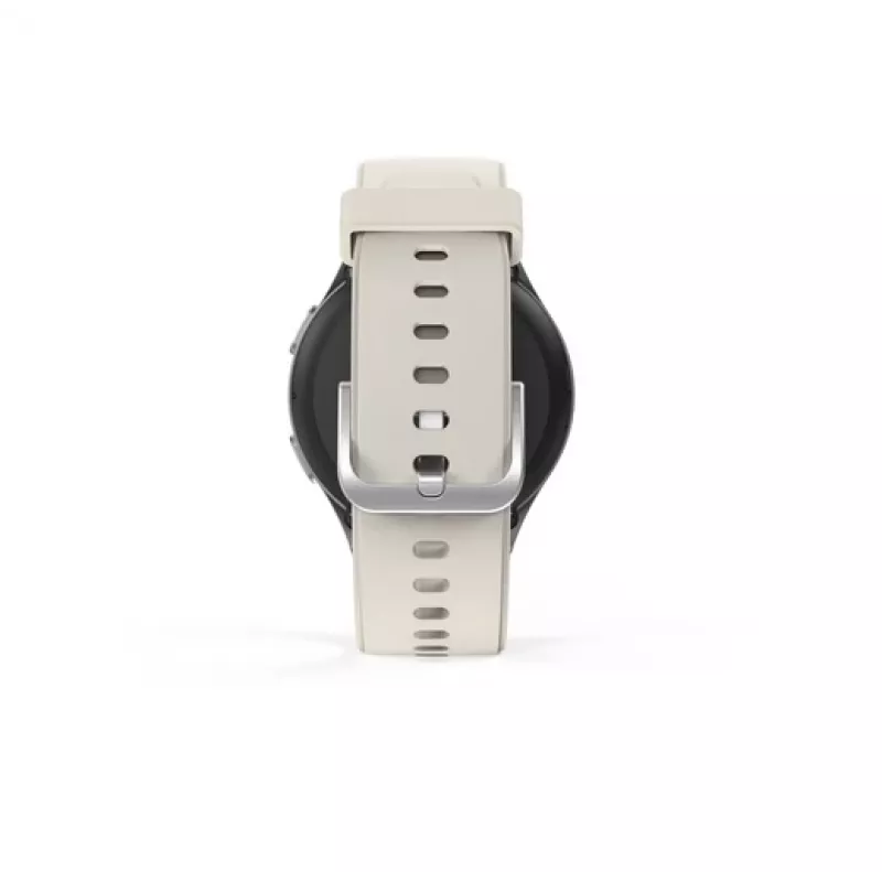 Hama 00178612 Smartwatch 8900, 3,35 cm (1,32 pulgadas) AMOLED, 42 mm, 466 x 466 píxeles, pantalla táctil, GPS, plateado/beige