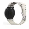 Hama 00178612 Smartwatch 8900, 3,35 cm (1,32 pulgadas) AMOLED, 42 mm, 466 x 466 píxeles, pantalla táctil, GPS, plateado/beige