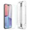 Spigen iPhone 15 Glas.tR EZ Fit Protector de pantalla de cristal templado Transparente