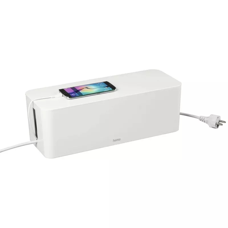 Hama 00221011 Caja organizadora de cables universal Blanca