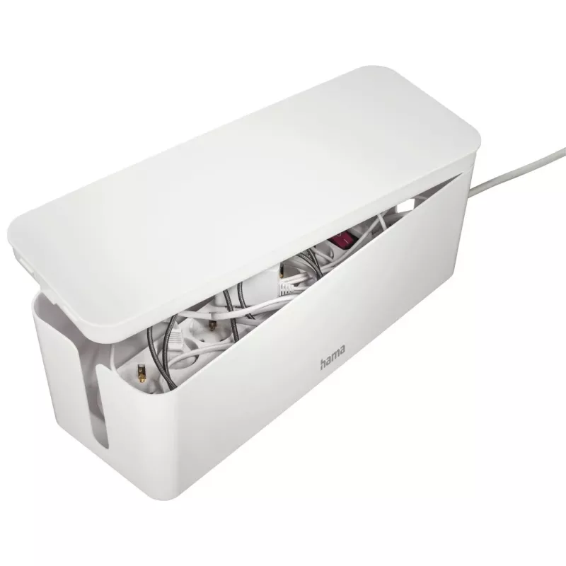 Hama 00221011 Caja organizadora de cables universal Blanca