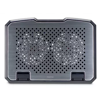 Base refrigeradora de aluminio para portátil Hama 39,6 cm (15,6