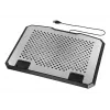 Base refrigeradora de aluminio para portátil Hama 39,6 cm (15,6