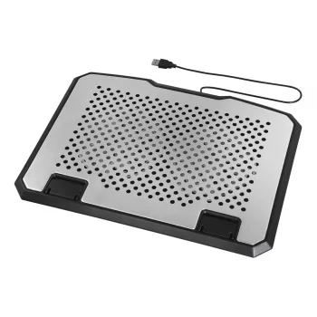 Base refrigeradora de aluminio para portátil Hama 39,6 cm (15,6