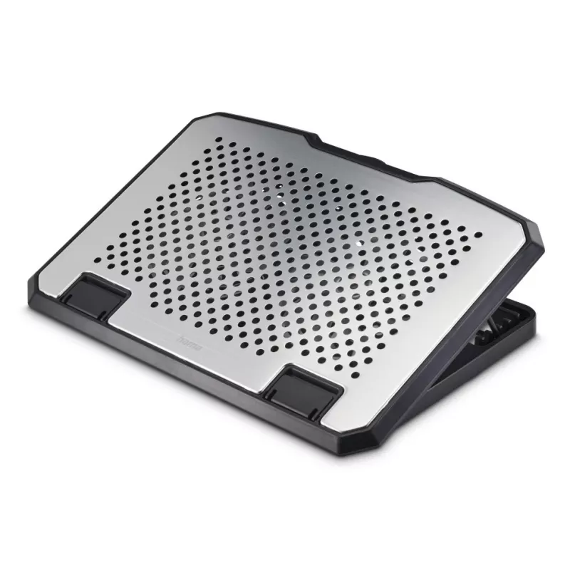 Base refrigeradora de aluminio para portátil Hama 39,6 cm (15,6