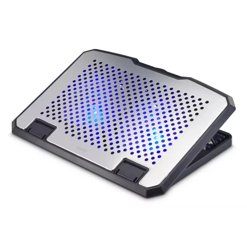 Base refrigeradora de aluminio para portátil Hama 39,6 cm (15,6