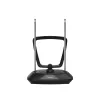 Antena de interior Hama Classic cable 2 m negra 105x150x195mm