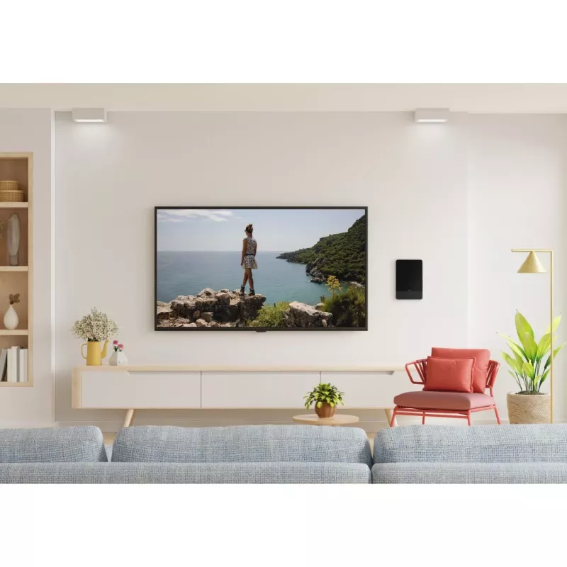 Antena de interior Hama Pro 2 m USB negra 135x10x200mm