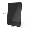Antena de interior Hama Pro 2 m USB negra 135x10x200mm