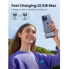 Batería externa UGREEN 35338, 5000 mAh, gris, batería portátil para smartphones, salida para un dispositivo