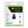 Techly IDATA USB-BLT5 Adaptador USB Bluetooth 5.0, negro