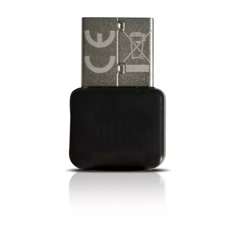 Techly IDATA USB-BLT5 Adaptador USB Bluetooth 5.0, negro