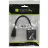 Adaptador de cable convertidor Techly HDMI a VGA negro 0,1 m 1920x1200 60 Hz