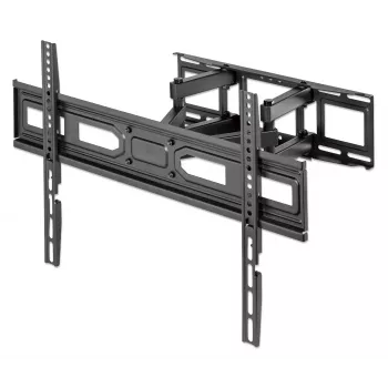 Soporte de pared para TV y monitor Manhattan Full Motion 1 pantalla 37-65 negro VESA 100x100 hasta 600x400mm máx. 40kg