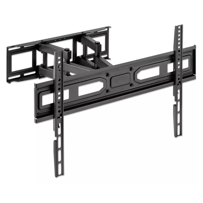 Soporte de pared para TV y monitor Manhattan Full Motion 1 pantalla 37-65 negro VESA 100x100 hasta 600x400mm máx. 40kg