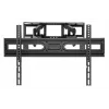 Soporte de pared para TV y monitor Manhattan Full Motion 1 pantalla 37-65 negro VESA 100x100 hasta 600x400mm máx. 40kg
