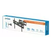 Soporte de pared para TV y monitor Manhattan Full Motion 1 pantalla 37-65 negro VESA 100x100 hasta 600x400mm máx. 40kg
