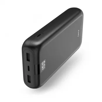 Batería externa Hama 00201711 polímero de litio (LiPo) 24000 mAh antracita