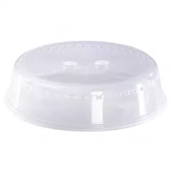 Protector antisalpicaduras para microondas Hama Basic 26 cm transparente plástico