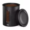 Recipiente de almacenamiento Xavax 00111275 negro 1 ud. 125x125x165 mm