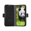 Funda tipo folio dbramante1928 iPhone 16 ProMax negra 3 compartimentos para tarjetas