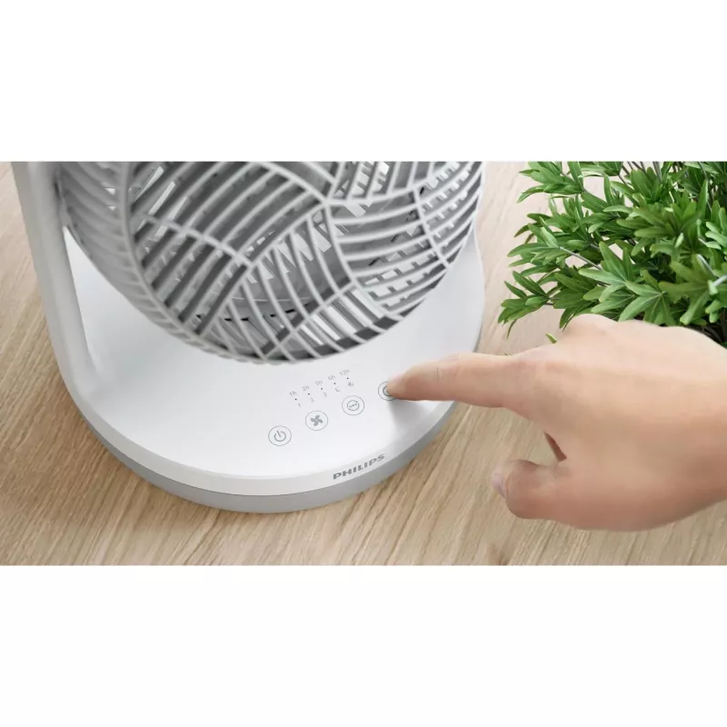 Ventilador doméstico Philips CX2050/00 blanco 24W ventilador de mesa AC
