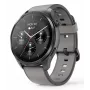 Hama Smartwatch 9000 00178627, 1,43 pulgadas (3,63 cm) AMOLED, GPS, almacenamiento de música, resistente al agua, correa de silicona, antracita