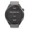 Hama Smartwatch 9000 00178627, 1,43 pulgadas (3,63 cm) AMOLED, GPS, almacenamiento de música, resistente al agua, correa de silicona, antracita