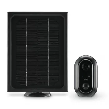 Cámara de vigilancia IP Hama 00176648 exterior inalámbrica negra 1080p