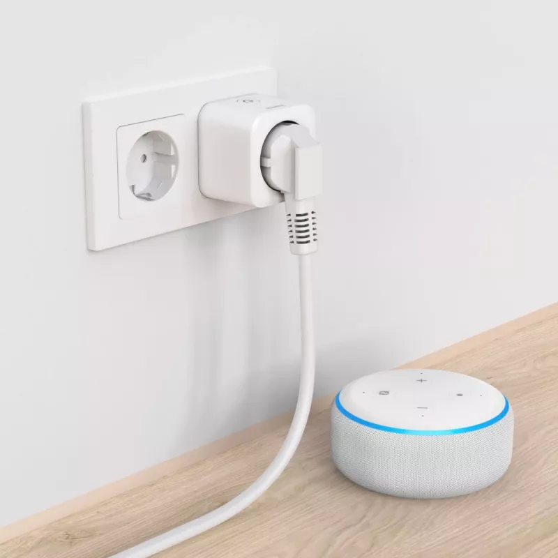 Enchufe inteligente Hama 00176654 3680 W interior inalámbrico Wi-Fi blanco
