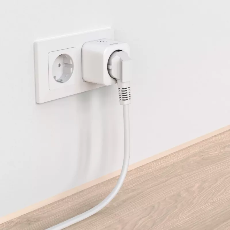 Enchufe inteligente Hama 00176654 3680 W interior inalámbrico Wi-Fi blanco