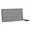 Antena de TV interior Hama diseño textil negro gris USB 2 m