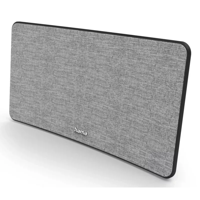 Antena de TV interior Hama diseño textil negro gris USB 2 m