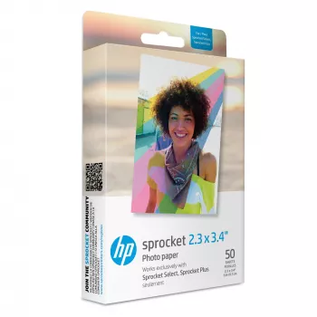 Papel fotográfico HP Sprocket Select 5,8 x 8,6 cm 50 hojas pack