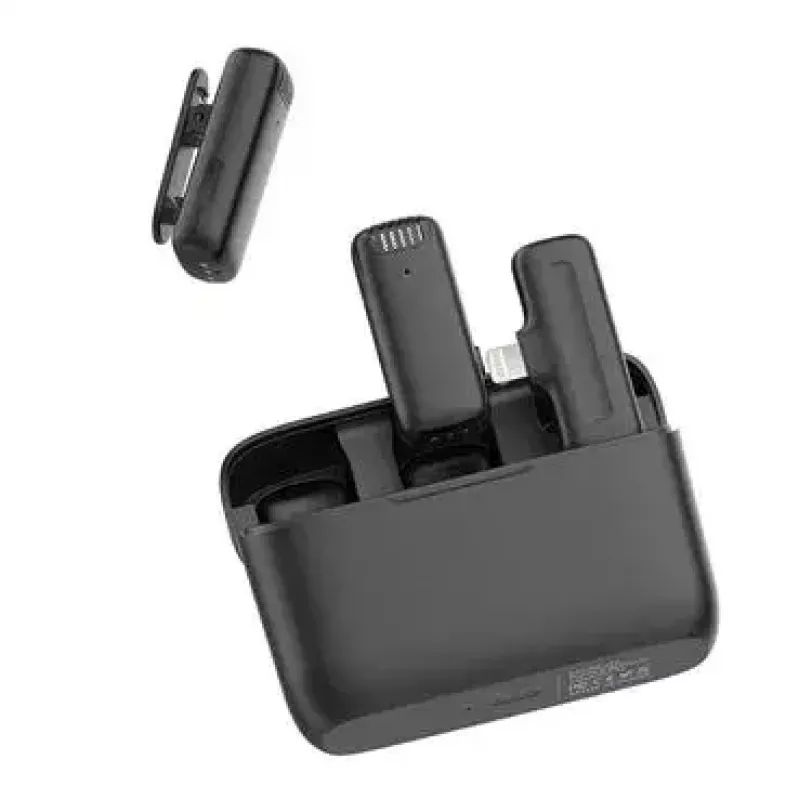 Micrófono para smartphone Ulanzi J12LT negro