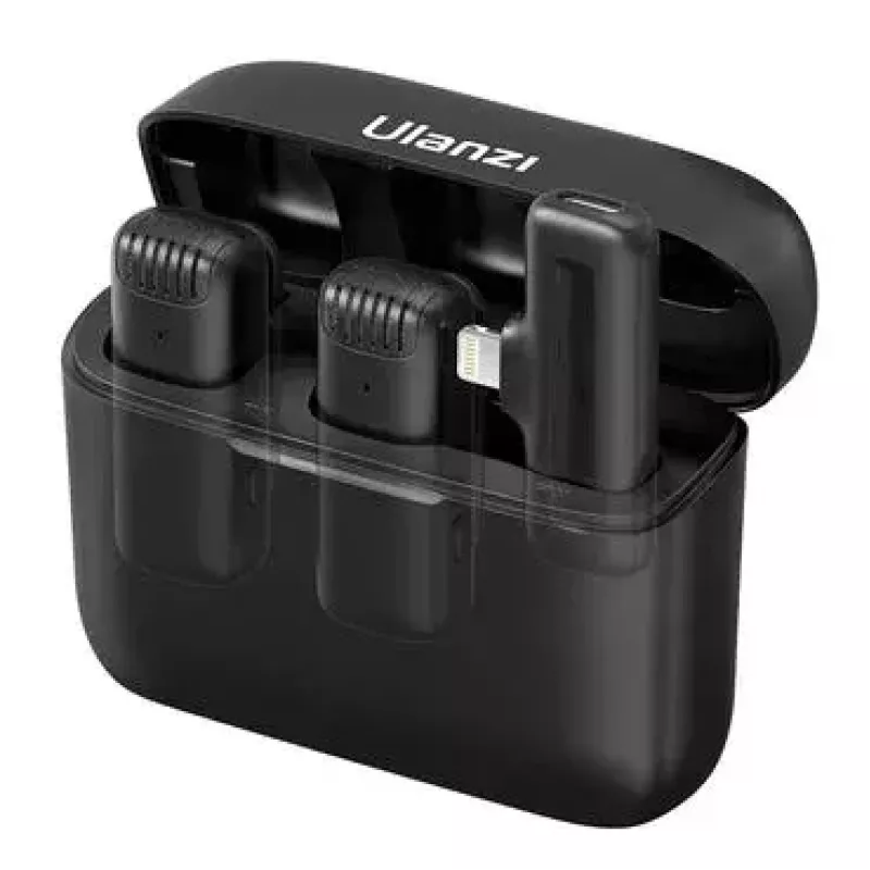 Micrófono para smartphone Ulanzi J12LT negro