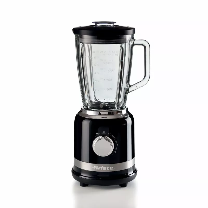 Batidora de vaso Ariete 0585/02 negra acero inoxidable