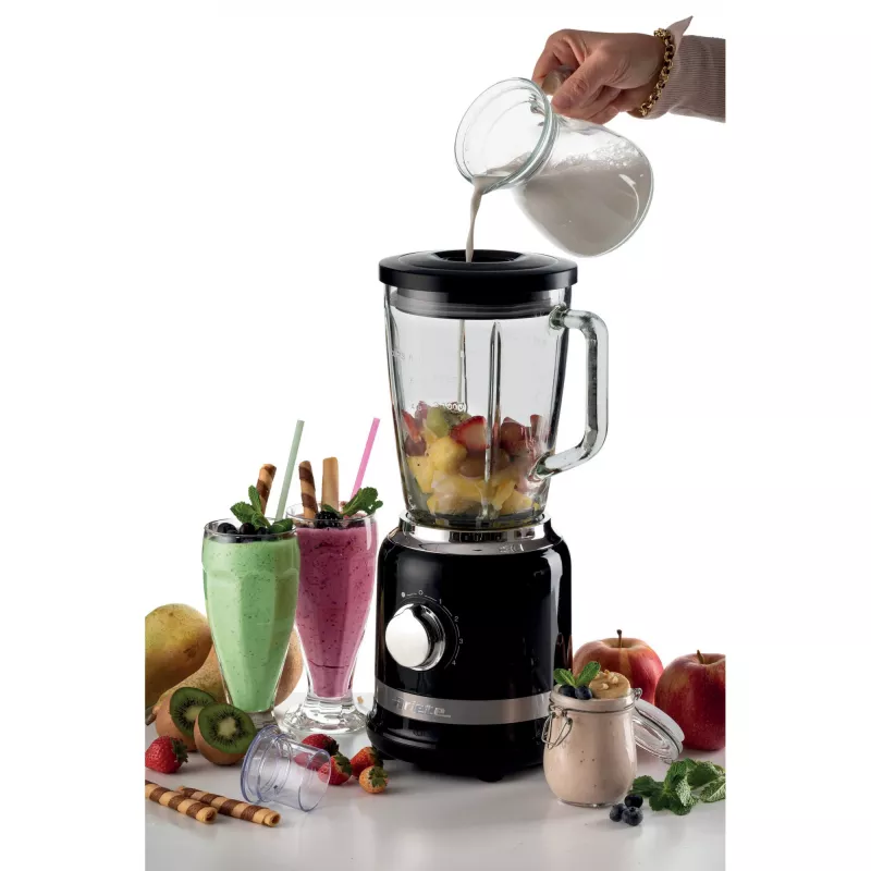 Batidora de vaso Ariete 0585/02 negra acero inoxidable