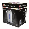 Hervidor eléctrico Russell Hobbs Quiet Boil 26300-70, 1,7 l, 2400 W, acero inoxidable, base giratoria, resistencia oculta, plateado