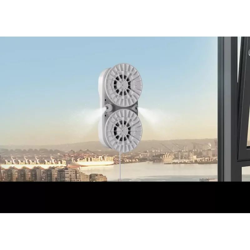 Robot limpiacristales HUTT DDC56 limpiacristales eléctrico blanco