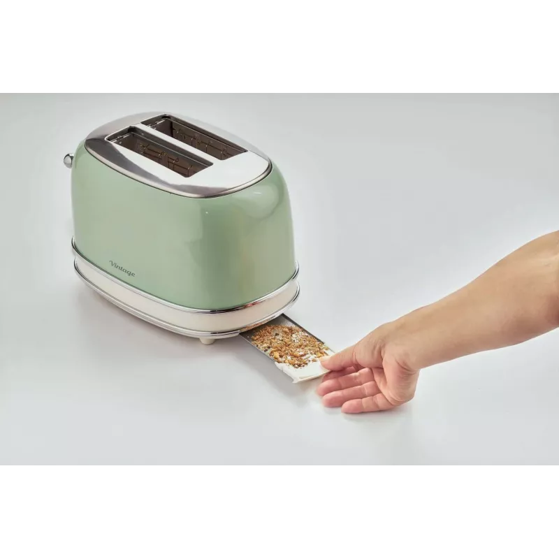 Ariete 0155/04 6 2 rebanadas 810 W verde