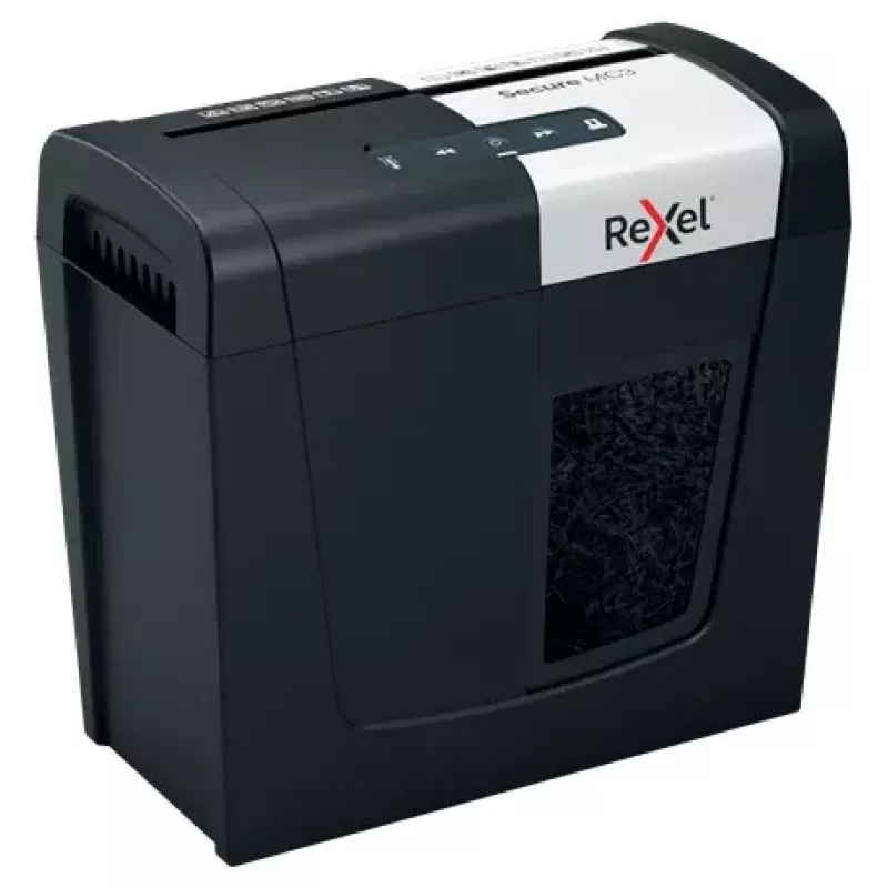 Destructora de papel de microcorte Rexel Secure MC3 Whisper-Shred P5