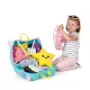 Maleta Trunki Una el unicornio 4 ruedas 18 L rosa turquesa amarillo