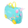 Maleta Trunki Una el unicornio 4 ruedas 18 L rosa turquesa amarillo