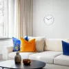 Reloj de pared HAMA Menorca, analógico, Ø 25 cm, blanco
