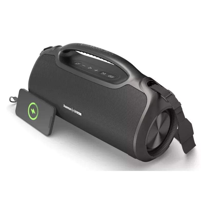 Altavoz de fiesta HAMA UltiMate Pro 120 W, inalámbrico Bluetooth, resistente al agua, batería integrada, carga USB-C