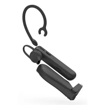 Auriculares con micrófono Hama MyVoice Station inalámbricos gancho de oreja oficina/call center Bluetooth negro