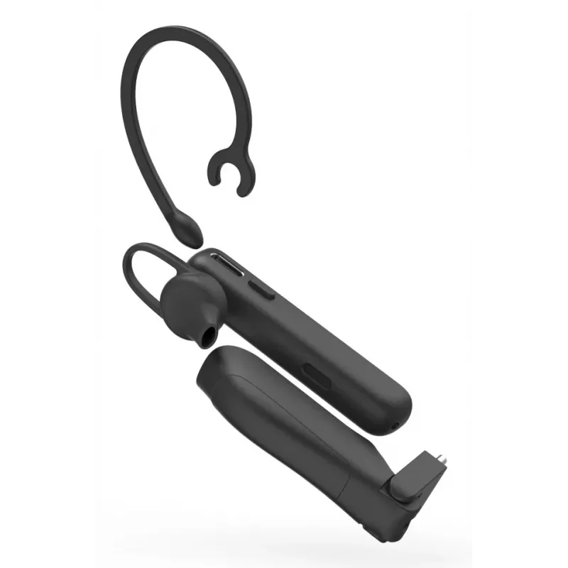 Auriculares con micrófono Hama MyVoice Station inalámbricos gancho de oreja oficina/call center Bluetooth negro